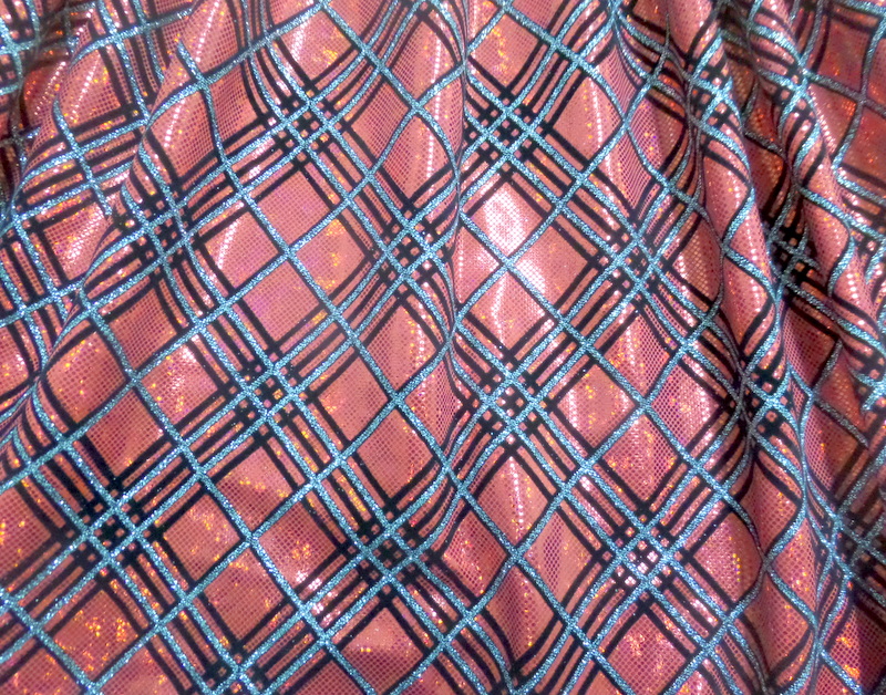 5.Red Broken Glass Diagonal Checker